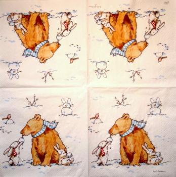 086 Teddy - 4 lagig - Sniff Taschentuch